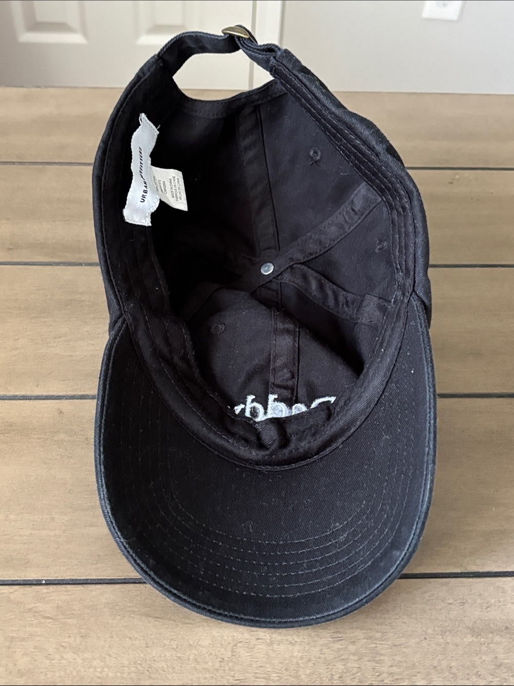 Urban Outfitters Daddy Embroidered Black Hat / Baseball Cap - Picture 6 of 8